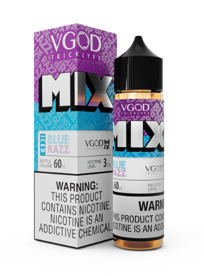 خرید جویس ویگاد بلو راز یخ اصل طعم تمشک آبی (VGOD Blue Razz)