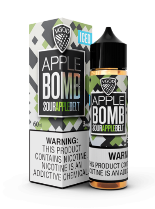 خرید جویس ویگاد اپل بمب یخ اصل طعم سیب ترش خنک (VGOD Iced Apple Bomb)