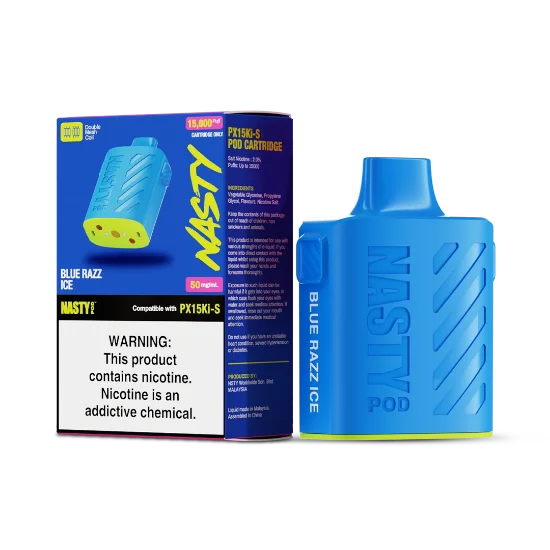 تصویر  NASTY-Blue-Razz-Ice || پاد یکبار مصرف نستی رازبری یخ