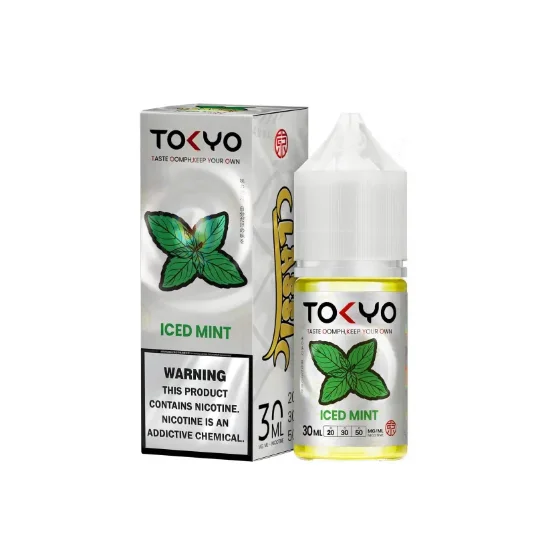 سالت نیکوتین توکیو طعم نعناع یخی ۳۰ میل - Tokyo SaltNic Iced Mint 30ml