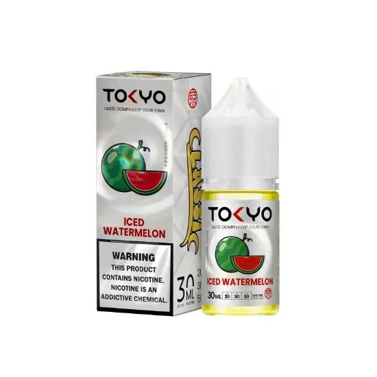 سالت نیکوتین توکیو هندوانه یخ ۳۰ میل Tokyo SaltNic Iced Watermelon اصل