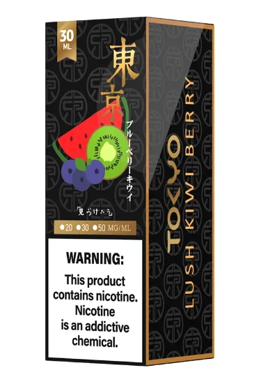 سالت نیکوتین توکیو سری گلدن طعم هندوانه کیوی بری ۳۰ میلی‌لیتر اصل Tokyo Golden Lush Kiwi Berry