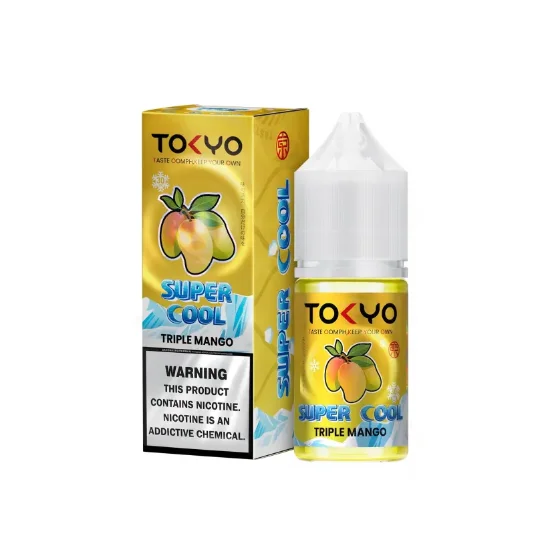 سالت نیکوتین توکیو سوپر کول انبه سه‌گانه تریپل منگو Tokyo Triple Mango Super Cool