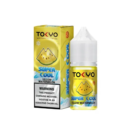 سالت نیکوتین توکیو سوپر کول هندوانه زرد Tokyo Yellow Watermelon Super Cool