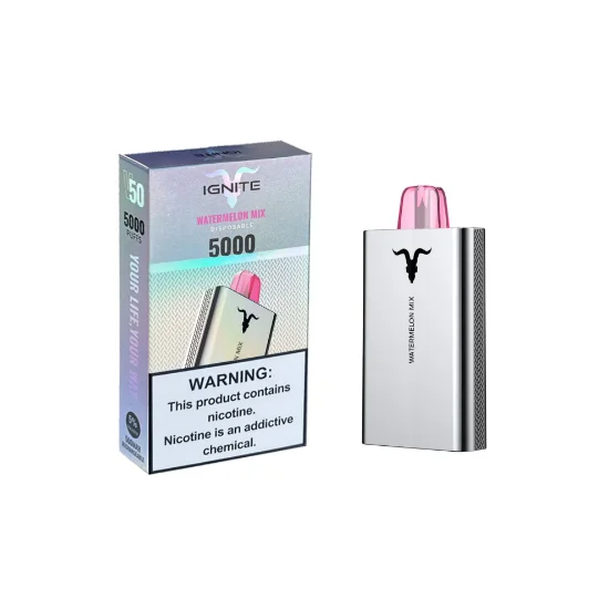 پاد یکبار مصرف ایگنایت V50 هندوانه میکس اصل