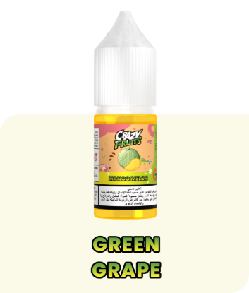 تصویر  سالت نیکوتین توکیو کرزی فروت سیب سبز ۱۰ میل (Tokyo CRAZY FRUITS 10ML SALTNICOTINE GREEN APPLE)