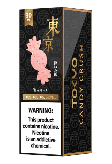 تصویر  سالت نیکوتین توکیو گلدن کندی کراش ۳۰ میل (Tokyo Golden 30ml CANDY CRUSH)