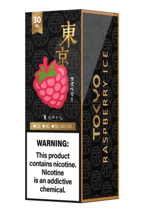 تصویر  سالت نیکوتین توکیو گلدن تمشک یخ ۳۰ میل (Tokyo Golden 30ml RASPBERRY ICE)