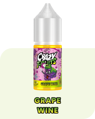 تصویر  سالت نیکوتین توکیو کریزی فروت گریپ واین (Tokyo Crazy Fruit Grape Wine SaltNic)