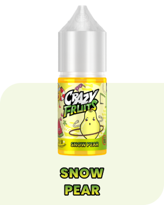 تصویر  سالت نیکوتین توکیو گلابی یخی ۳۰ میل (Tokyo Crazy Fruits Snow Pear Saltnic 30ml)